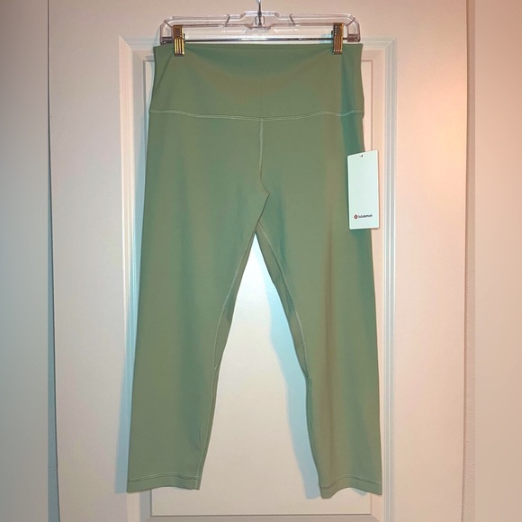 🆕 Lululemon Align High-Rise Crop 23" in Palm Court Size 12 - Picture 6 of 8